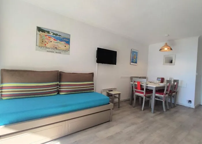 Appartement 3P Cannes La Bocca Avec Terrasse, Piscines Et Parking A 200M De La Plage - Fr-1-609-15